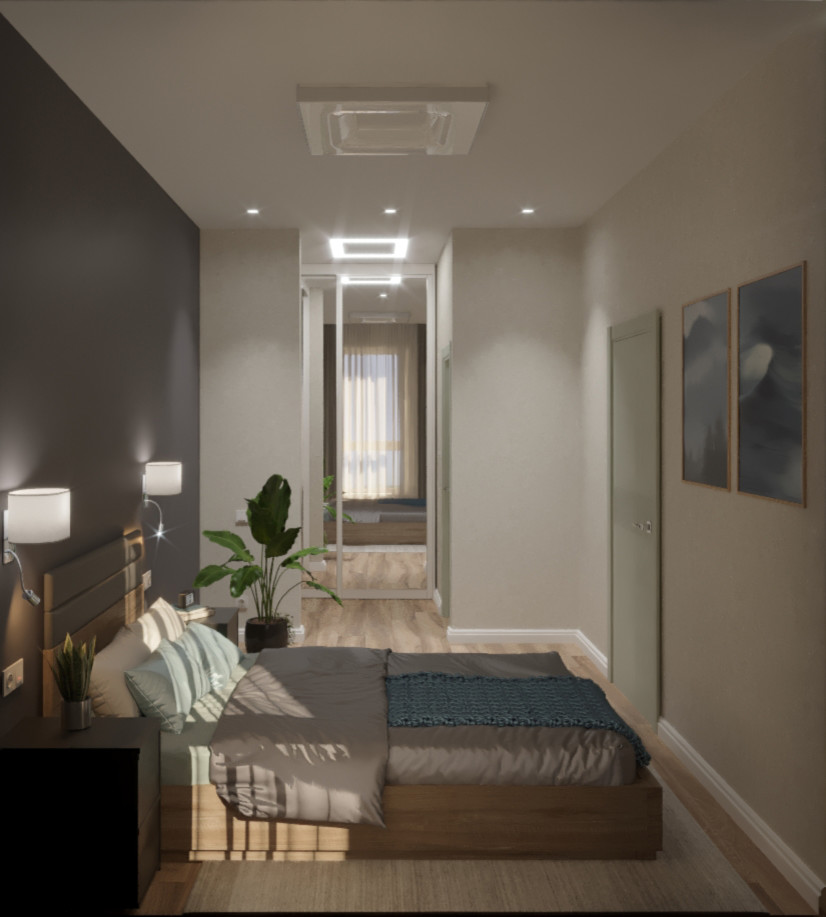 2-x комнатная квартира для студента.