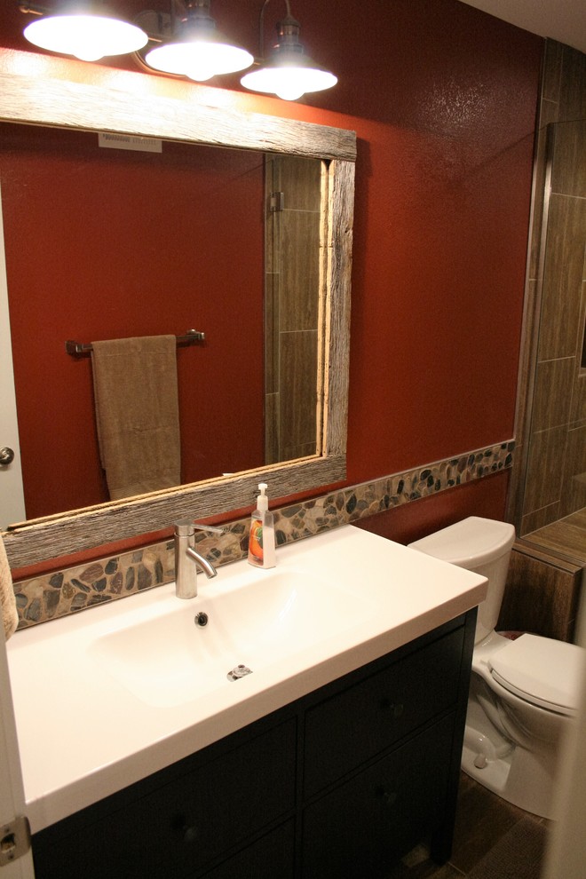 Home design - transitional home design idea in Denver