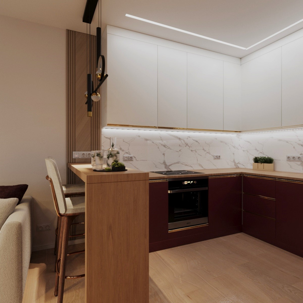 Семейная гармония: тёплый интерьер с яркими акцентами