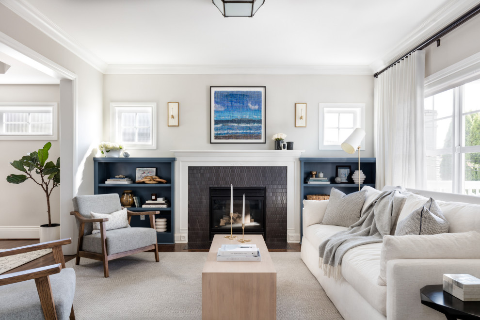 East Magnolia - Transitional - Living Room - Seattle - by K&L Interiors ...