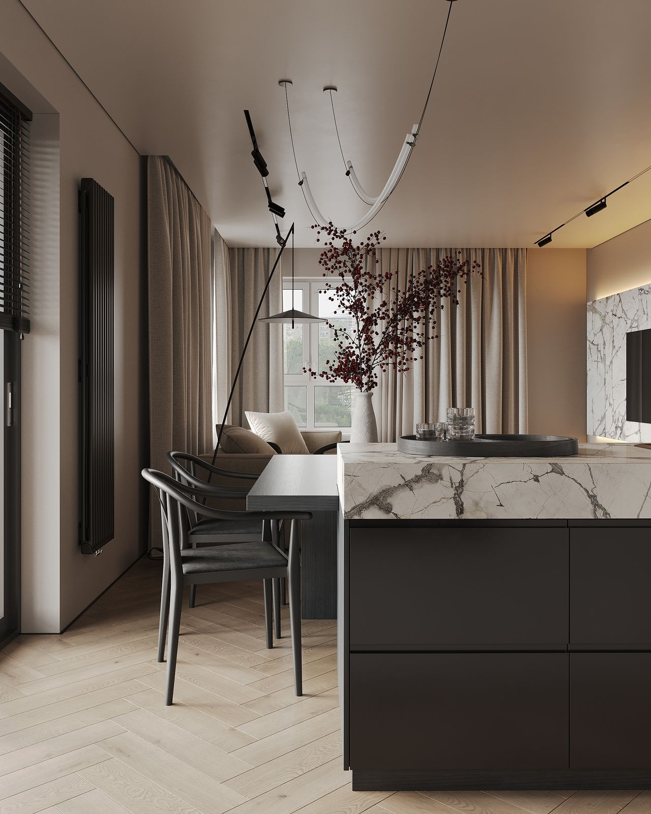 Квартира для семьи с двумя девочками