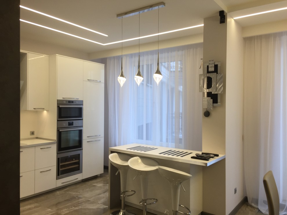 Квартира в стиле хайтек.