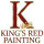 King's Red Painting