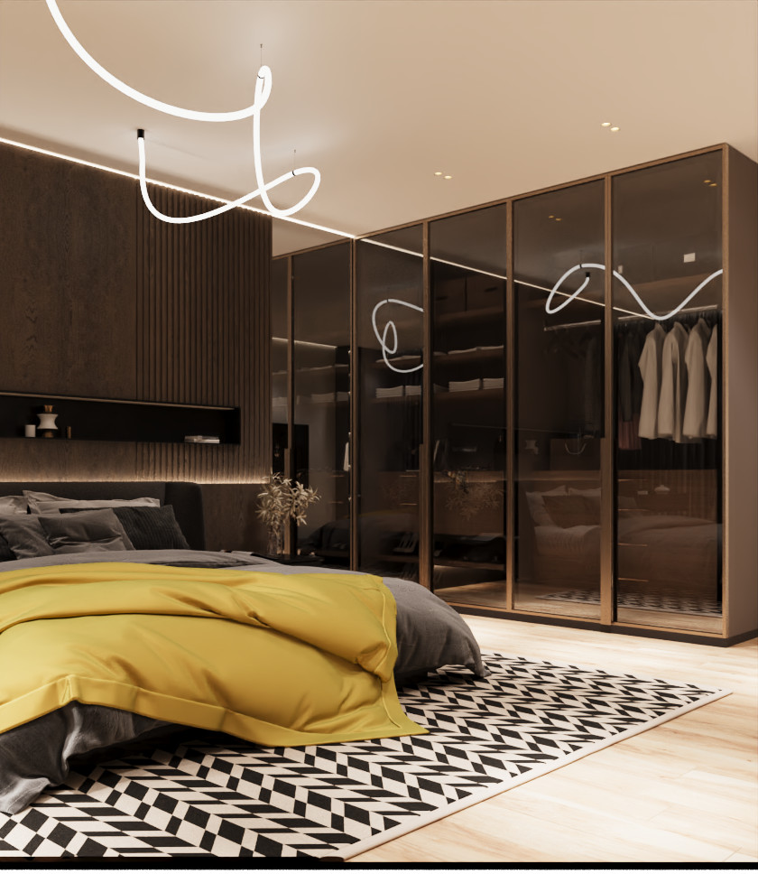 Спальня в современном стиле