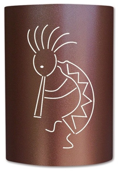 Kokopelli Sconce - Outdoor Wall Lights And Sconces - by Slip on Sconce by Jelly Jar Genius