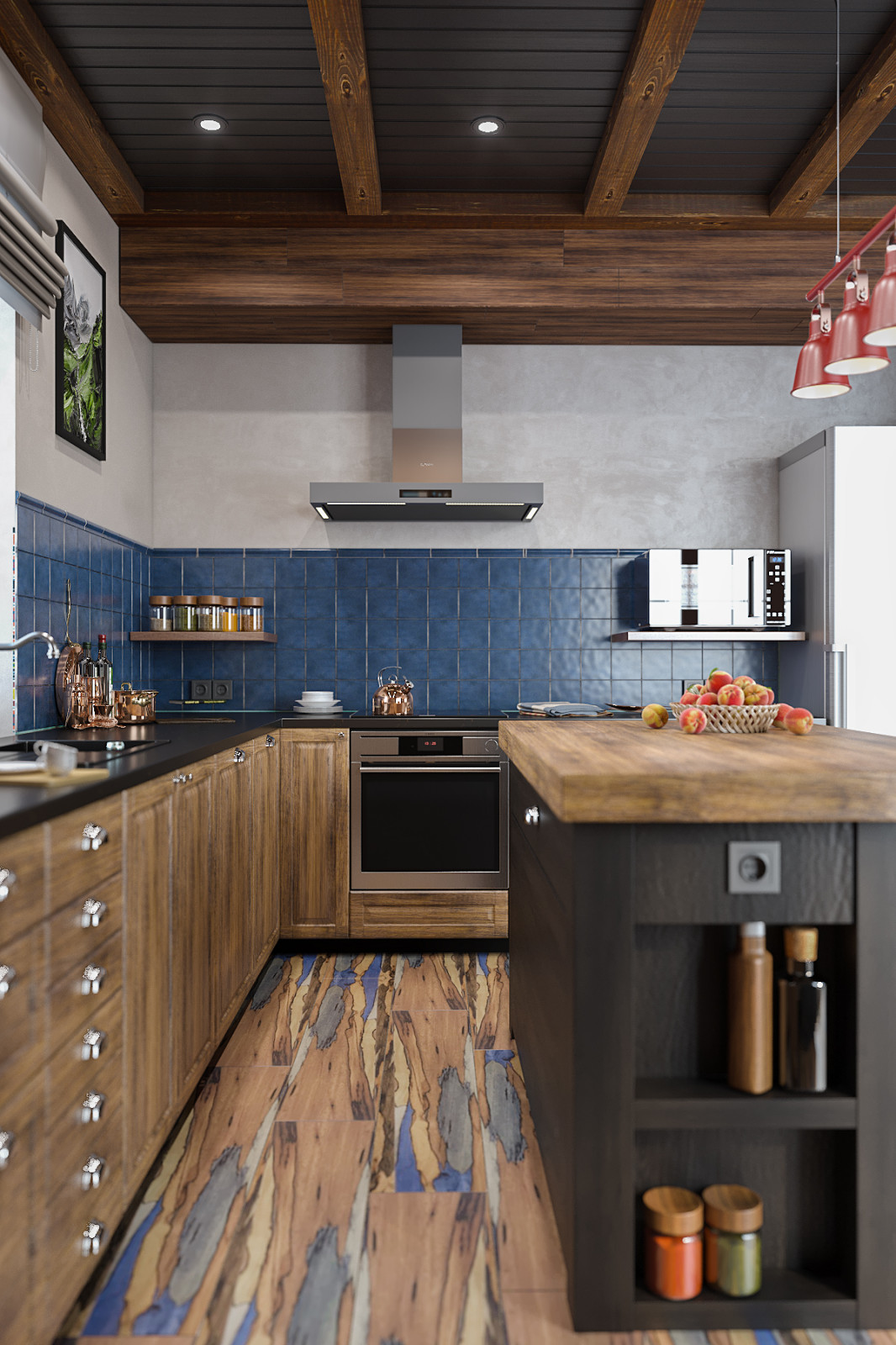 Загородный дом типа шале