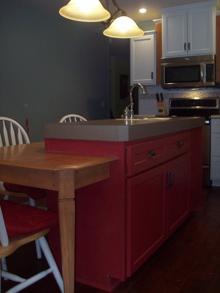 Kitchen - transitional kitchen idea in Columbus