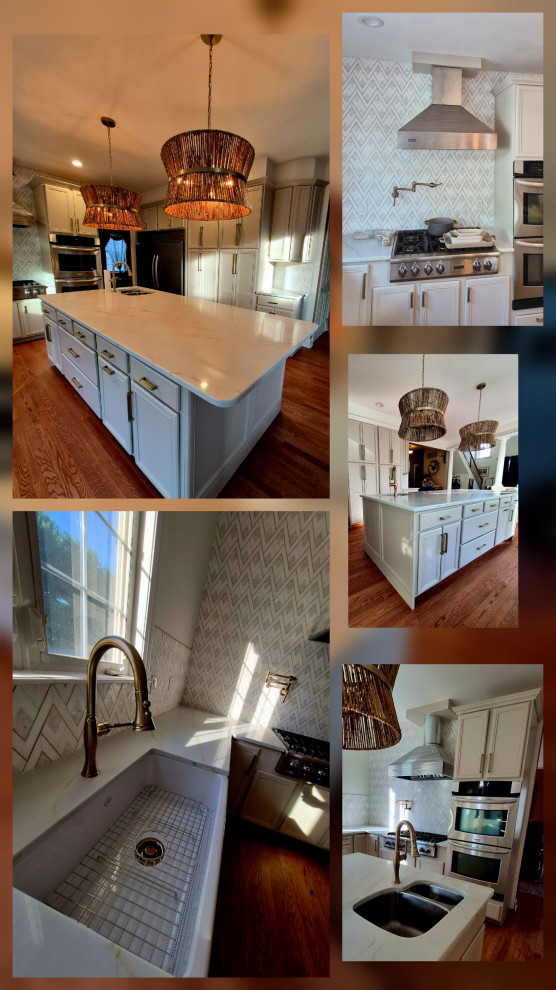 New Hope Kitchen Painting Railings Trim