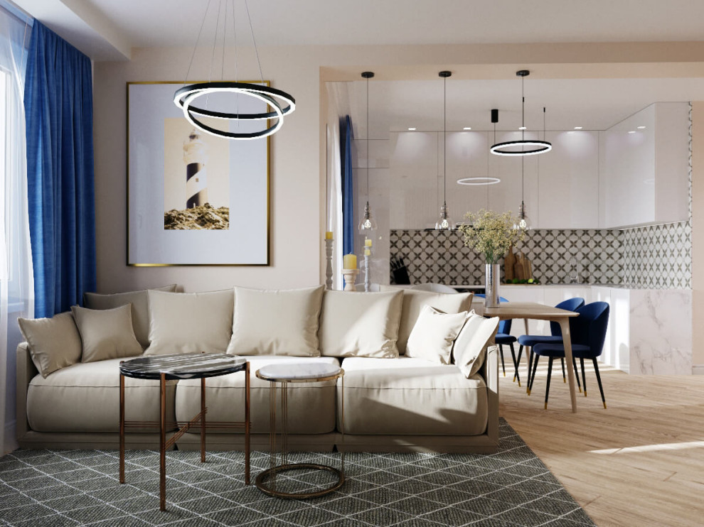 Дизайн квартир 90 м2 на Пятницком шоссе