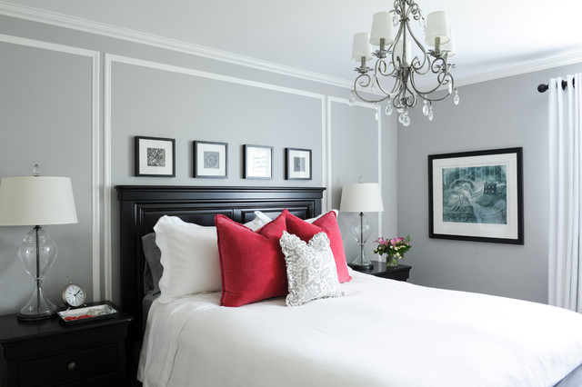 His And Hers Master Bedroom American Traditional Bedroom