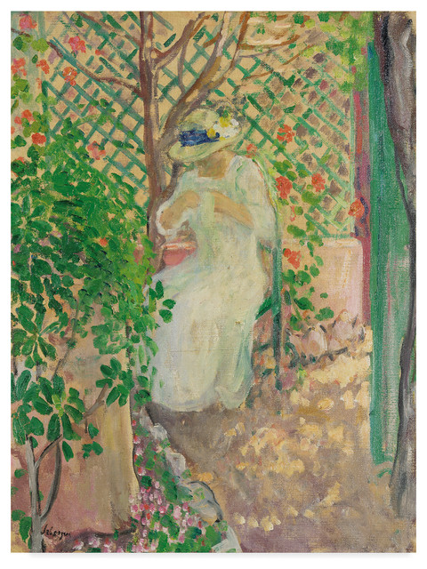 The Cherry Tree study by Berthe Morisot Giclee Fine Art Print Repro on Canvas