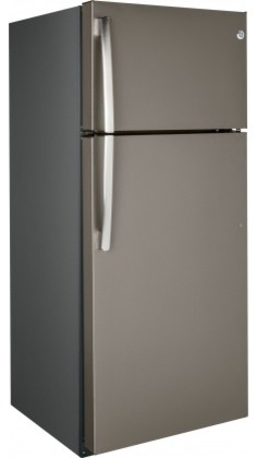 GTM18GBEES 28" 18.1 cu. ft. Top-Freezer Refrigerator With Upfront Temperature Co