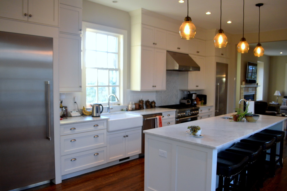 Inspiration for a transitional kitchen remodel in Baltimore