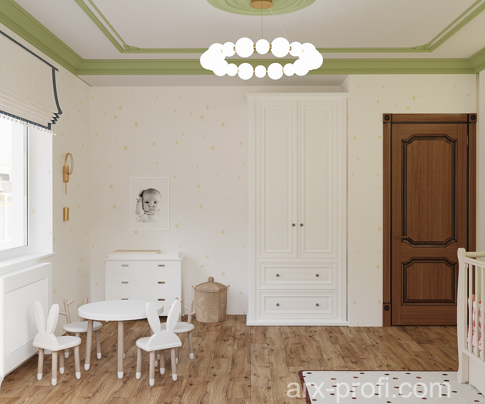 Проект детской комнаты на вырост