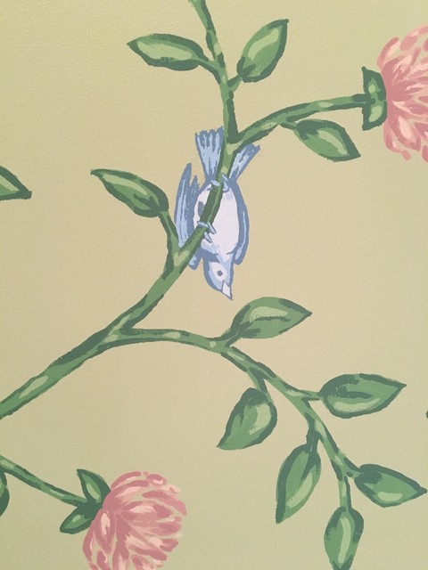 Flora and Fauna Bathroom shabby-chic-style-bathroom