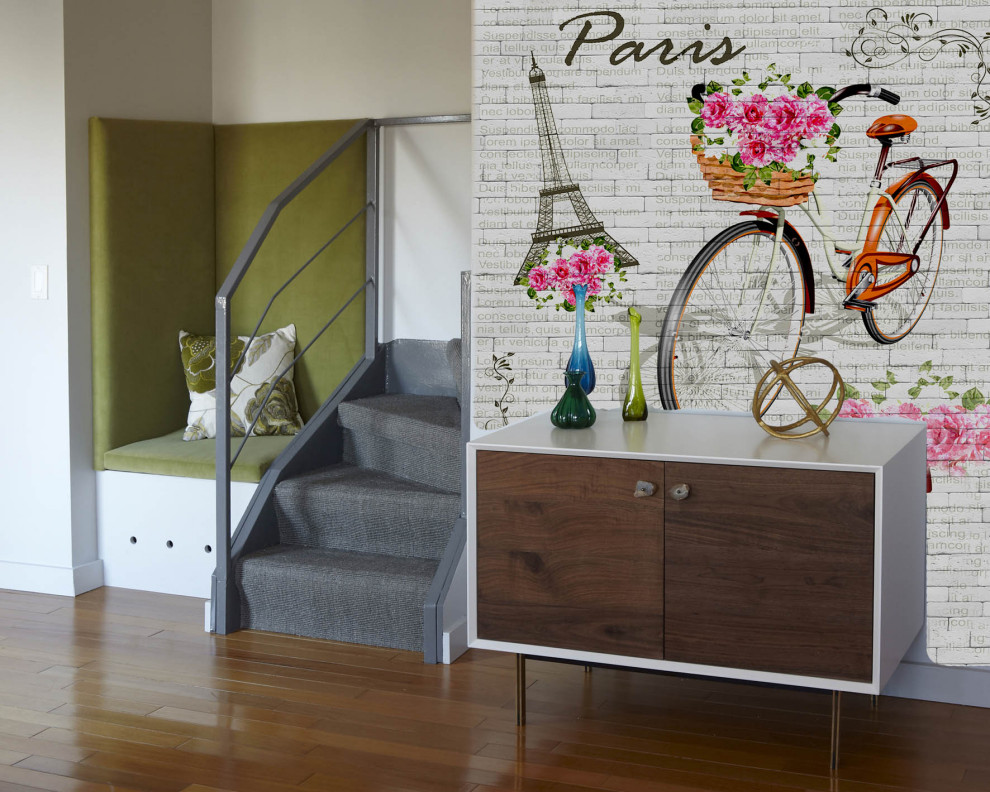 Тату для стен. Прозрачные фотообои