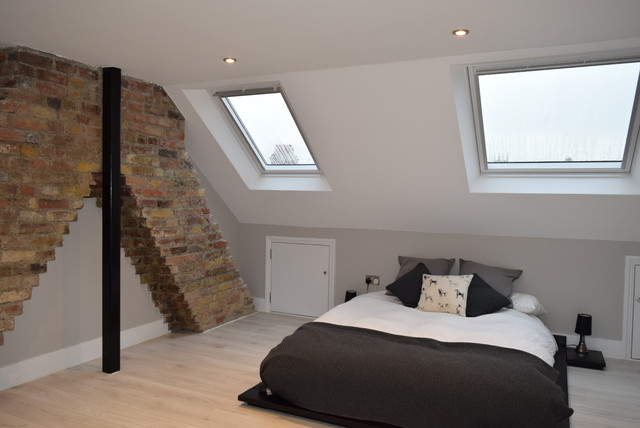 L Shape Loft Conversion Into 1 Bed 1 Bathroom Walk In Wardrobe