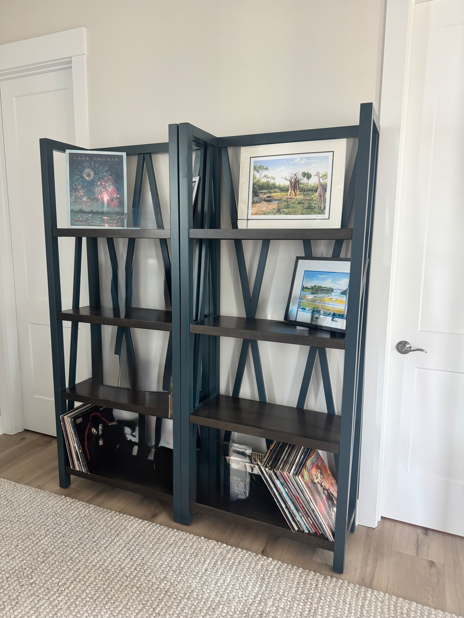 Office Shelving Makeover