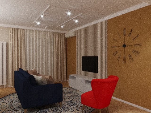 Проект квартиры в современной классики