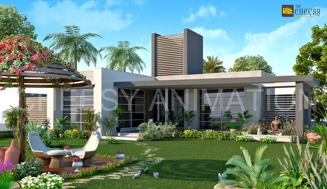 3D Architectural Rendering asian-rendering