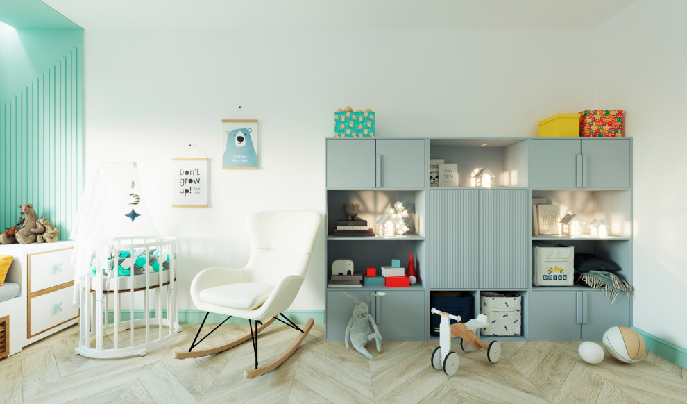 Квартира с яркими акцентами