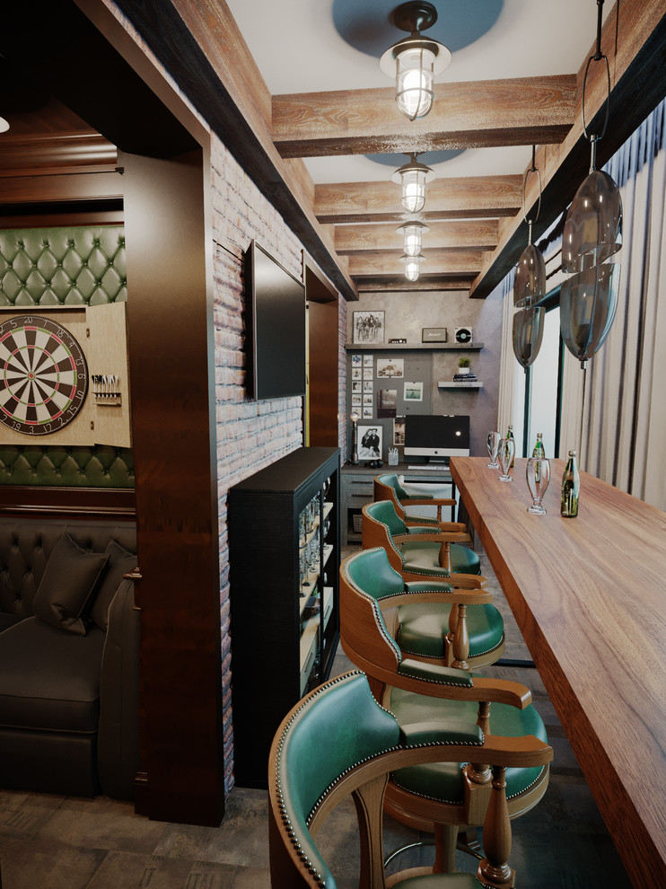 Квартира на Пулковском шоссе в стиле ирландского паба. 40 кв.м. Итог