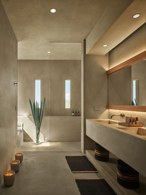 Greycape mediterranean-bathroom