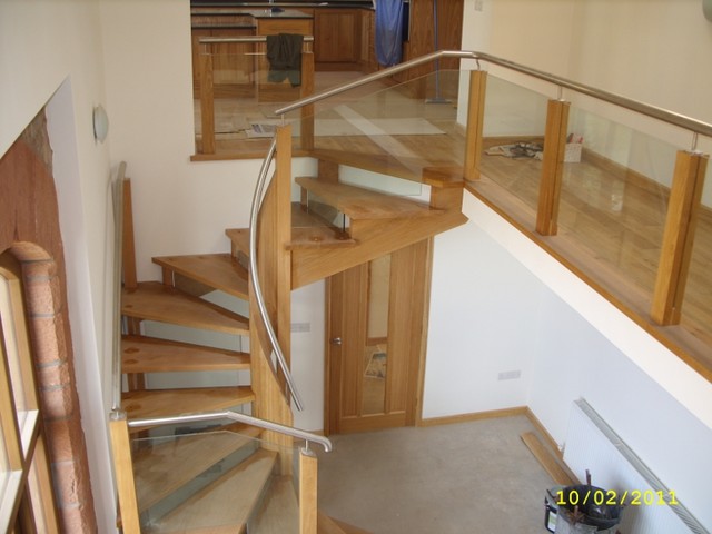 Gallery staircase