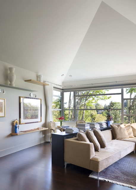 Madison Park Remodel modern-wohnbereich