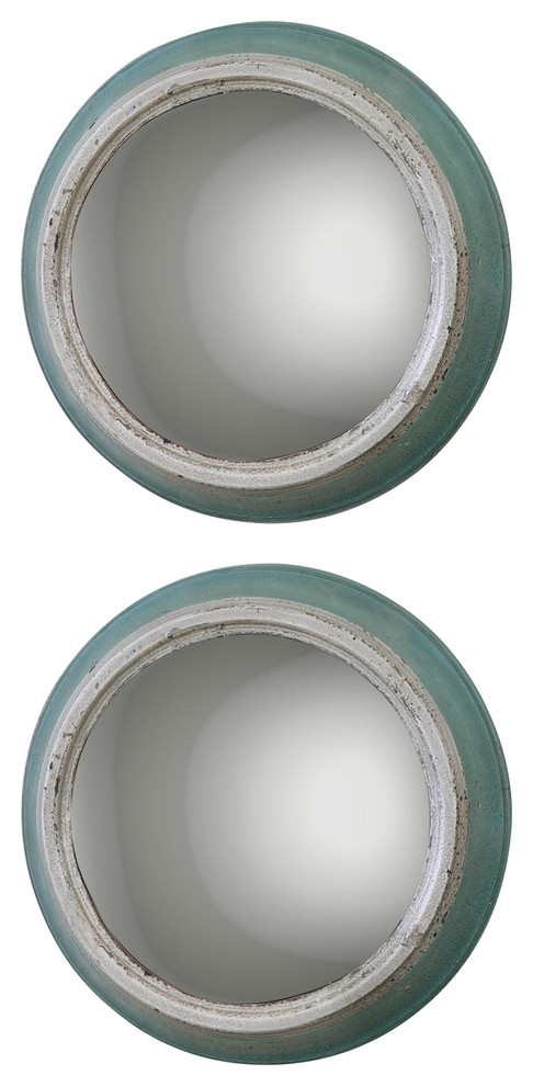 Fanchon Round Mirrors Set of 2