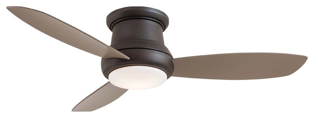 Concept Ii 52 Ceiling Fan Oil Rubbed Bronze Taupe Blade White