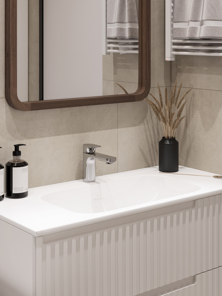 Квартира в Санкт-Петербурге в светлом стиле. 53 кв.м.