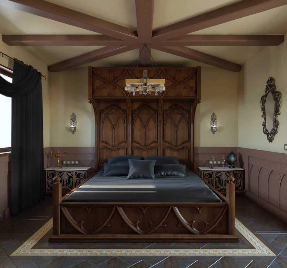 Спальня в стиле готика