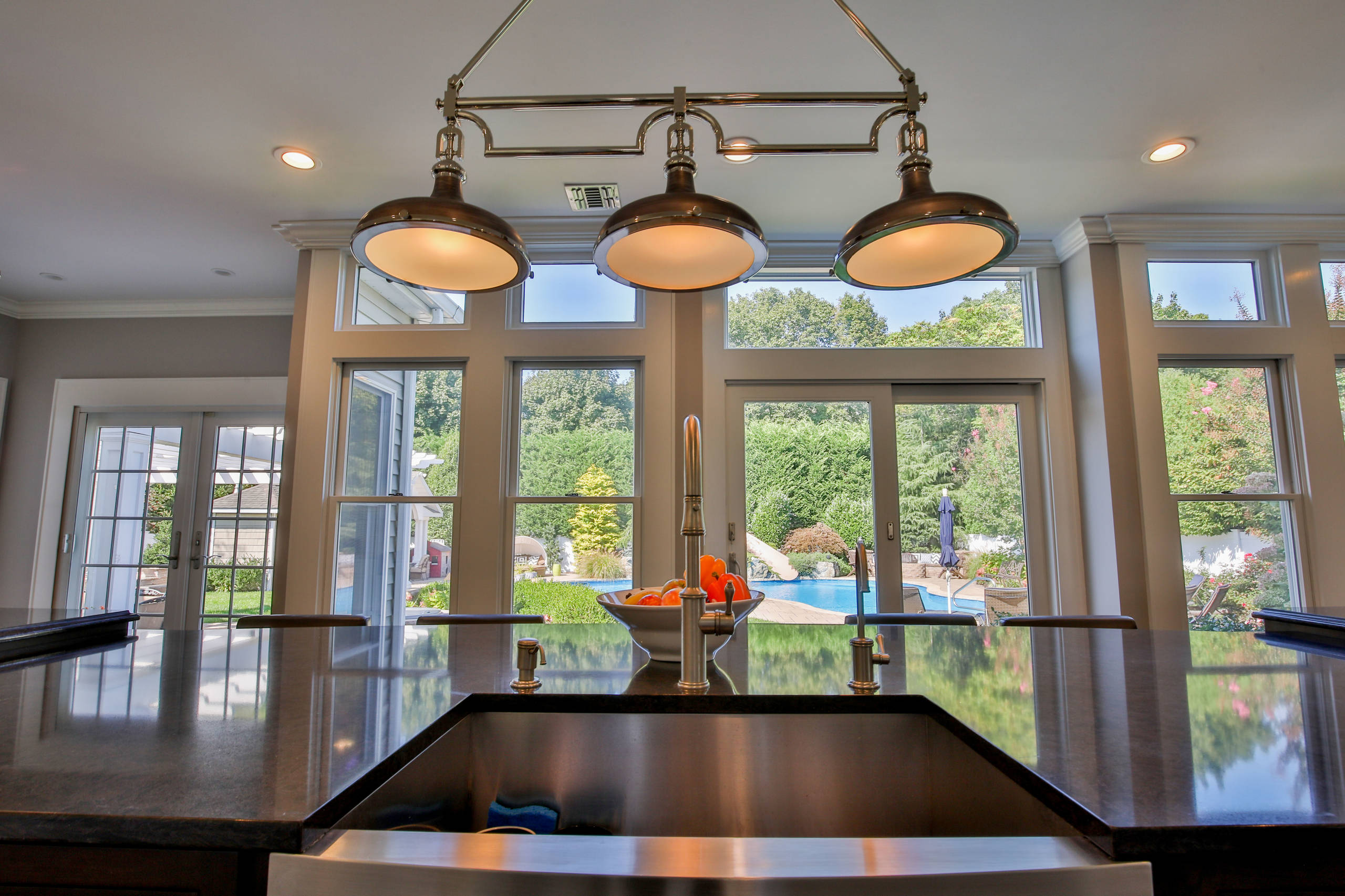 Transitional Kitchen/Great room