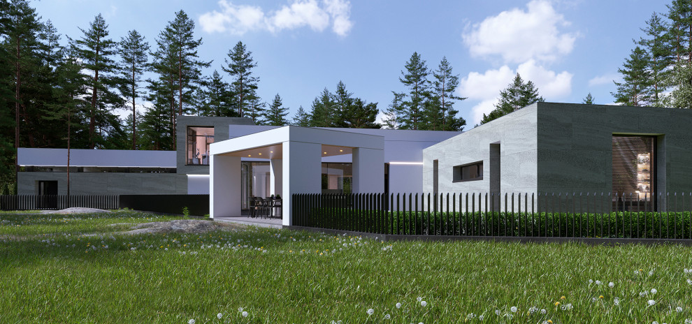 Частный дом в стиле "Хай-тек"