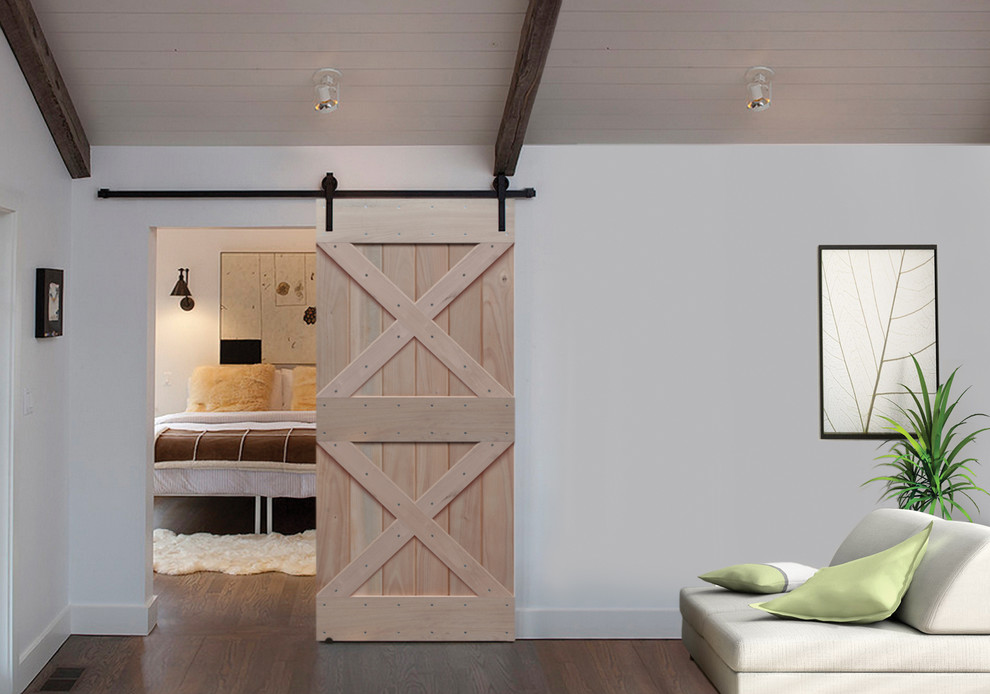 Sliding Barn DoorsDouble X Barn Door • 6´8˝ Tall Contemporary