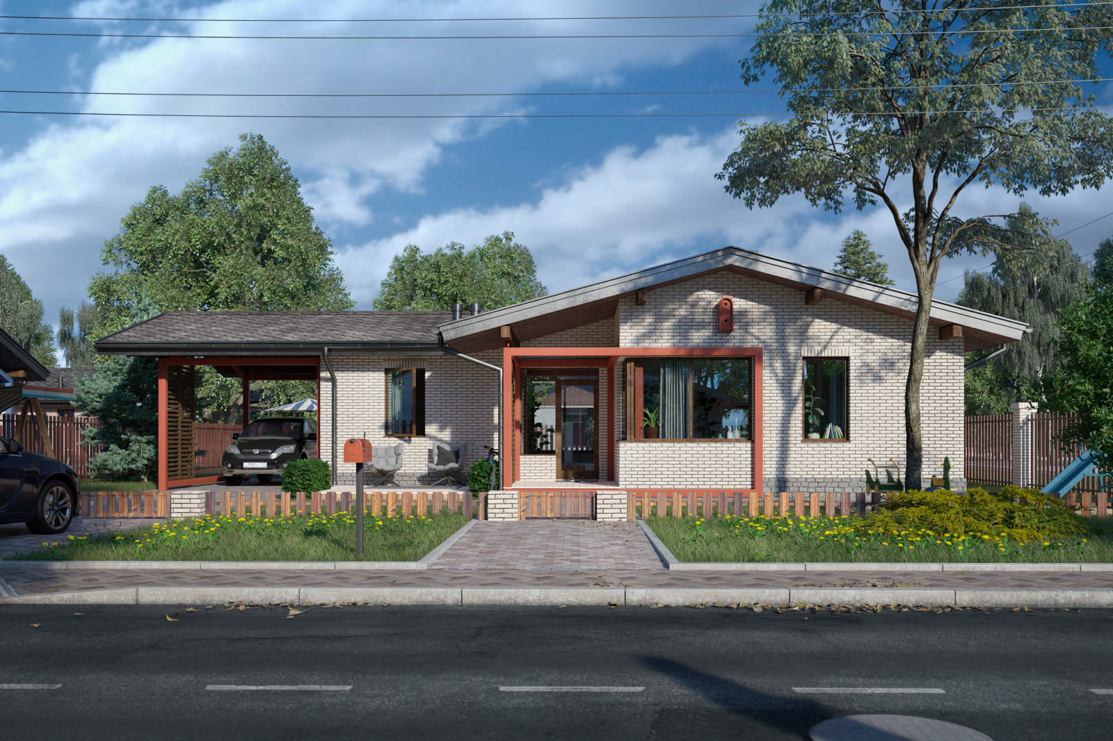 Микрорайон "Солнечный" в с. Красносельское