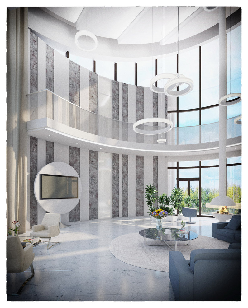 Интерьер виллы в Подмосковье