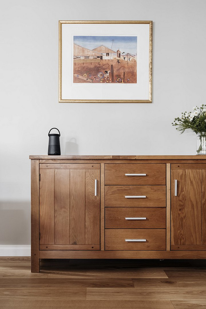 Transitional entryway in Moscow with grey walls, medium hardwood floors and beige floor.