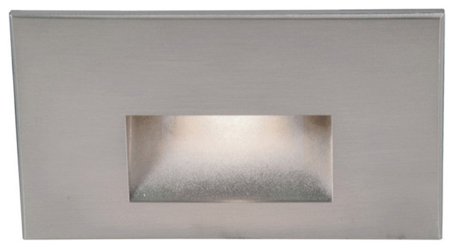 WAC Lighting LEDme Horrizontal Indoor or Outdoor Step, Stainless Steel