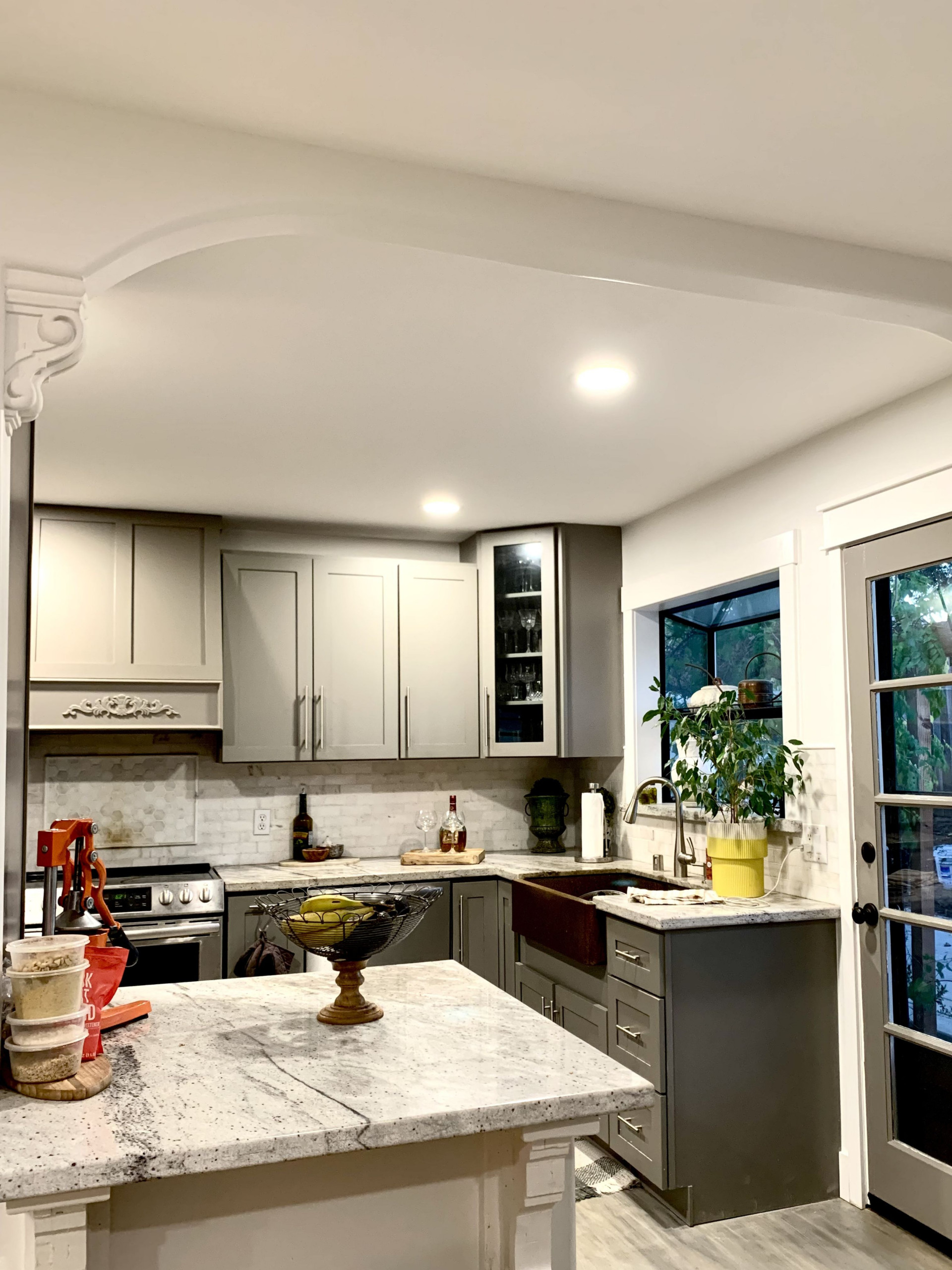 Careful planning and material selection helped transform the kitchen into a more practical and inviting space, balancing storage, durability, and everyday usability.
