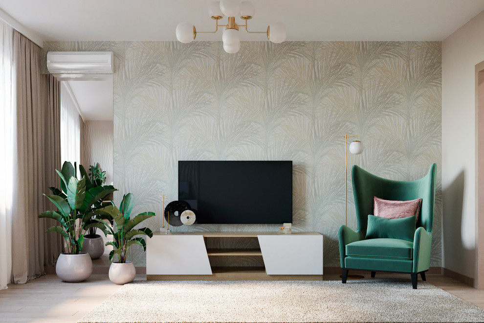 Гостиная для любительницы цветов и зелени