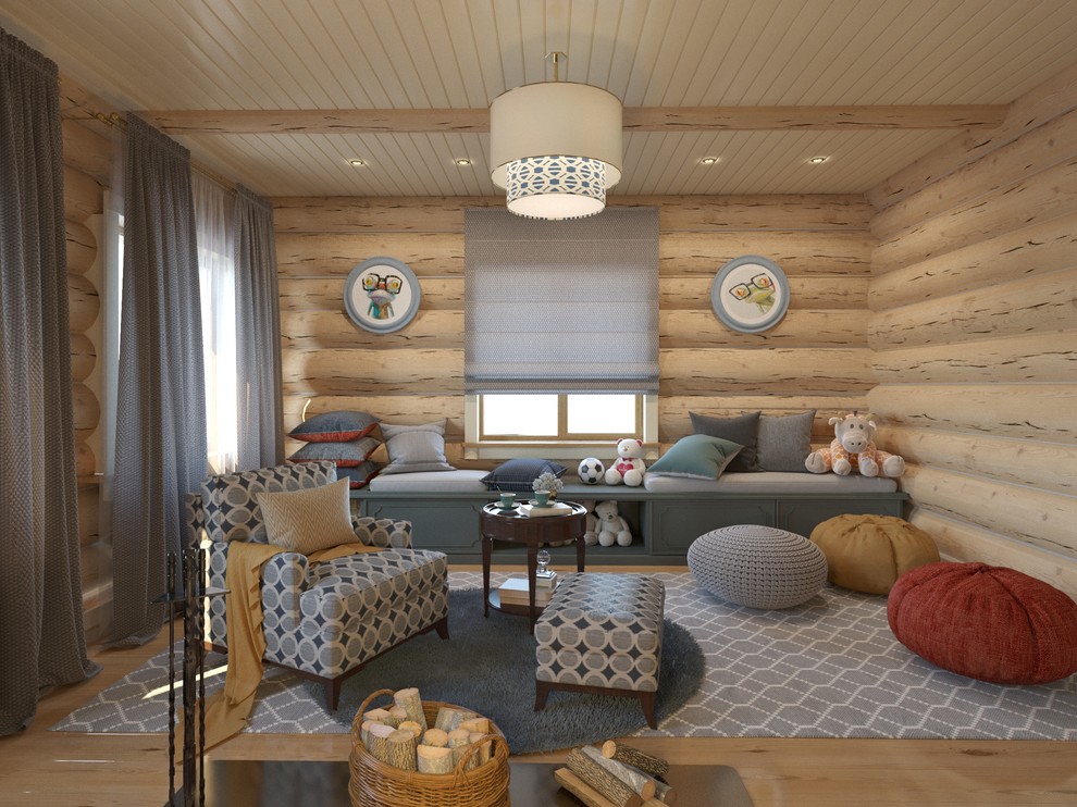 Wooden house. Reconsruction