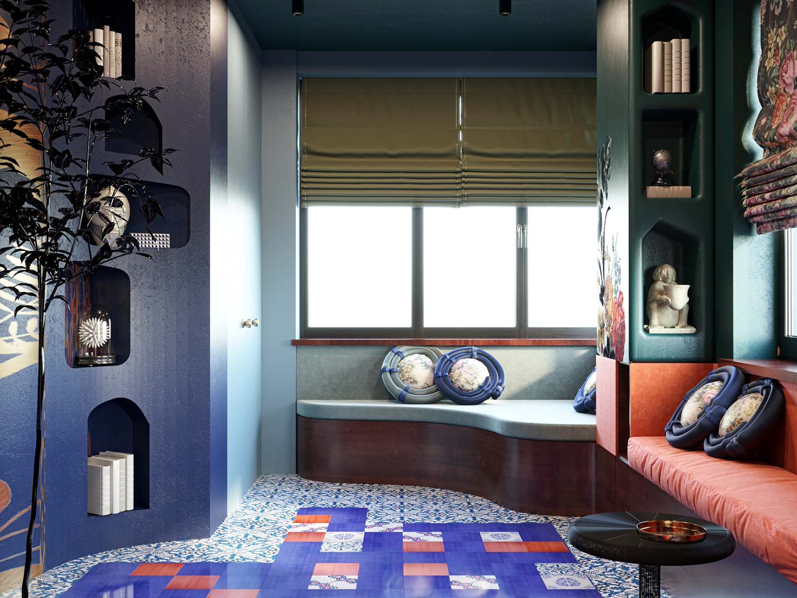 Гостиная. Квартира на Таганке