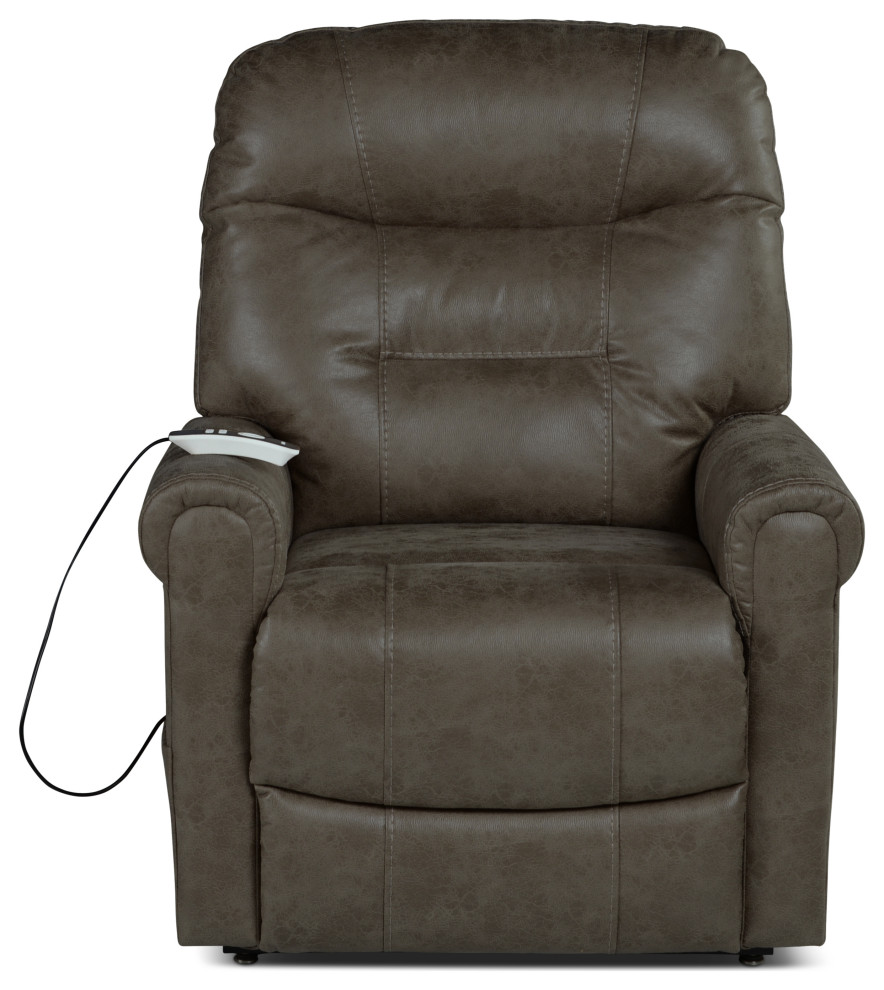 Ottowa Power Lift Chair/Heat/Massage Transitional Lift Chairs by Steve Silver Houzz