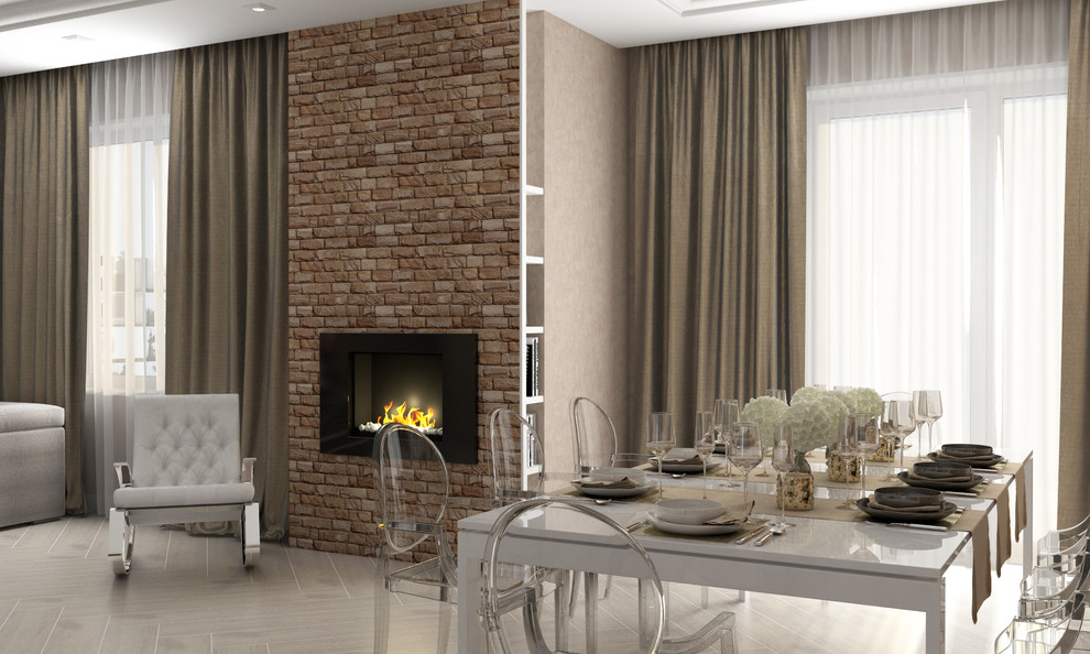 Интерьер гостиной в доме