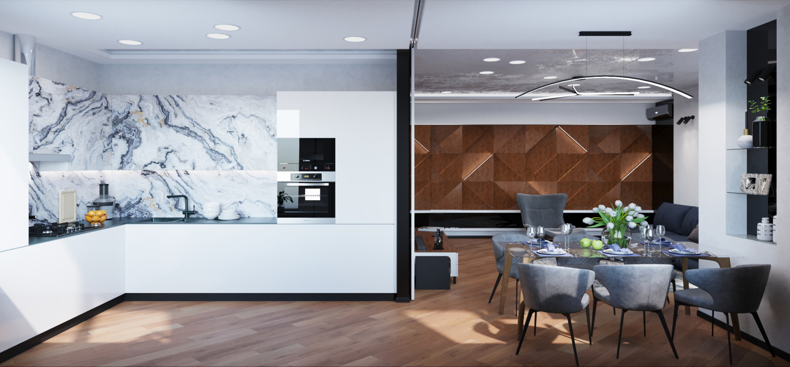 Двухкомнатная квартира