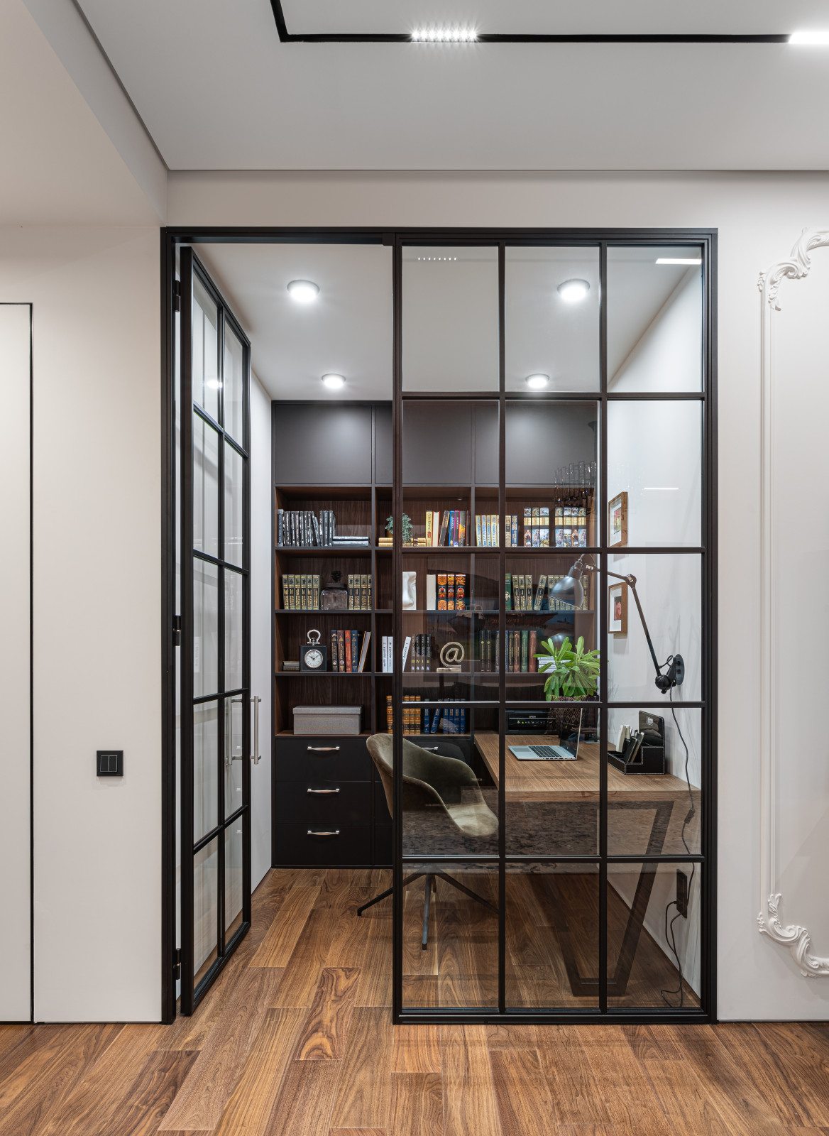 Стилизация квартиры в ЖК Виноградный