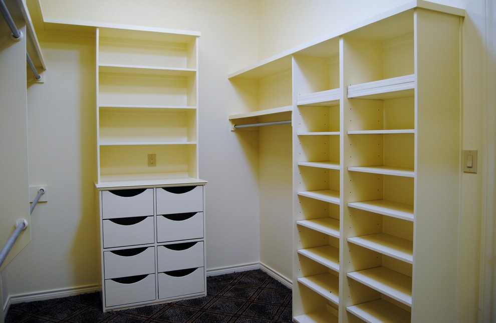 This is an example of a storage and wardrobe in Austin.