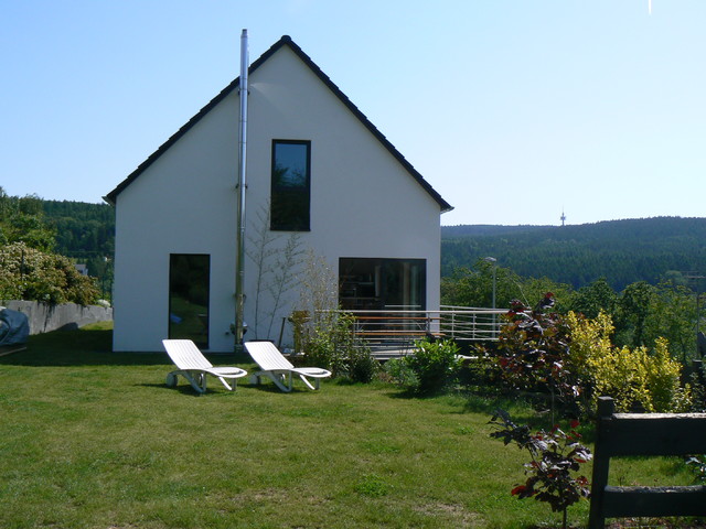 Wohnhaus contemporary-fasad